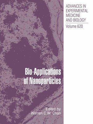 cover image of Bio-Applications of Nanoparticles